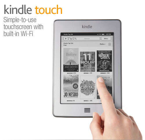 Amazon Kindle 6" E Ink Wifi, Graphite, touch screen, 4GB, like new.