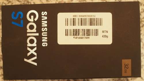 Samsung Galaxy S10 + New Case (and S7 Box)