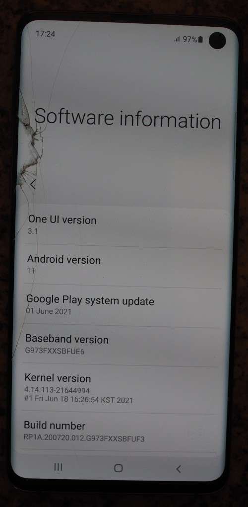 Samsung Galaxy S10 + New Case (and S7 Box)