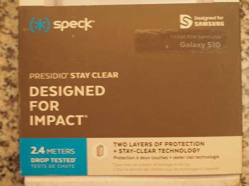 Samsung Galaxy S10 + New Case (and S7 Box)