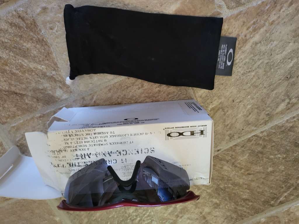 Oakley Red Metal Sunglasses