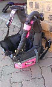 Liberator 2 BCD - Black with Pink panel & Silver stripe.