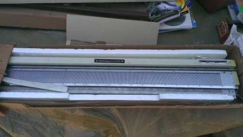 3 knitting machines & 1 stand