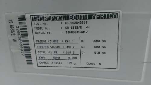 KIC Fridge/Freezer Combo