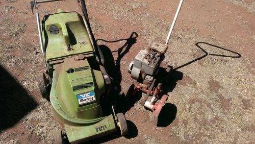 Victa Mustang Lawnmower & Edge Cutter