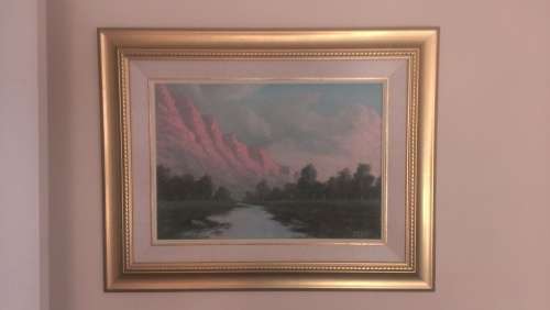 Michael Albertyn Snr. Original Oil. (Proceeds donated to charity)
