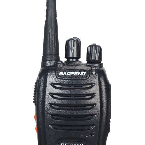 2PCS Dual Band Two Way Radio Baofeng Walkie Talkie 5W Handheld Pofung bf 666s 400-470MHz UHF
