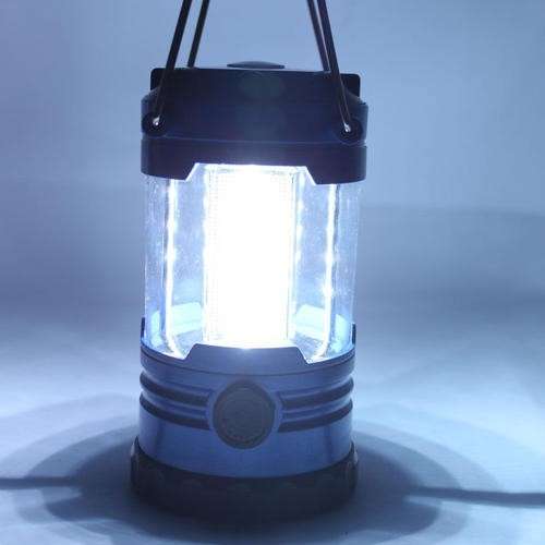 Camping Lantern Bivouac Hiking Camping Light 12 LED Lamp Portable with Compass