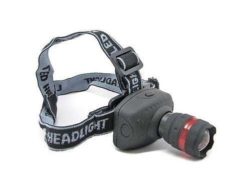 High Power LED Zoom HeadLight Headlamp FlashLight