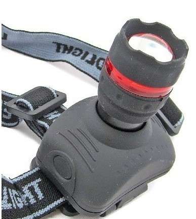High Power LED Zoom HeadLight Headlamp FlashLight