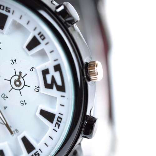 WEIJIEER Fashion Quartz Analog Mens Dress Sport Large Numbers Wrist watch