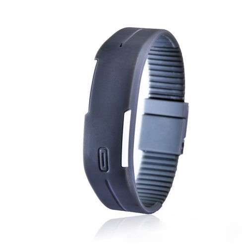 Fashion Waterproof Silicone Bracelet Watch with LED Display