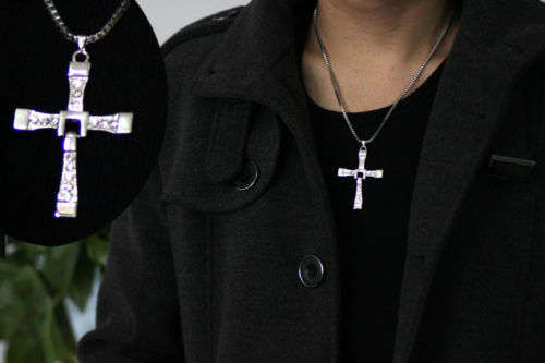 Dominic Toretto¿s The Fast And Furious 7 Men Cross Pendant Fashion Necklace Gift