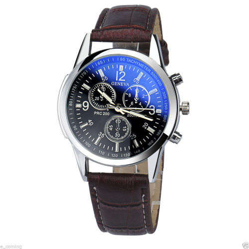 Men Quartz Dress Watch - Sports Military Relojes Geneva Wristwatch
