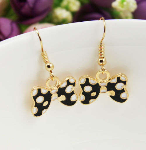 Bowknot Necklace, Pendant and Earring Set