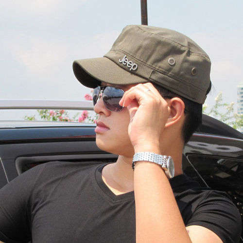 Military Style Jeep Army Flat Cap