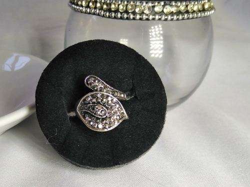 Whimsical Arum Lily Silver Ring