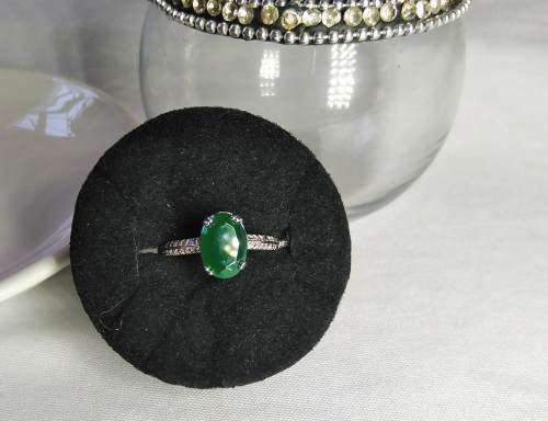 Elegant Silver Gaia Ring