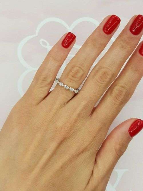Elegant Dainty Silver Ring