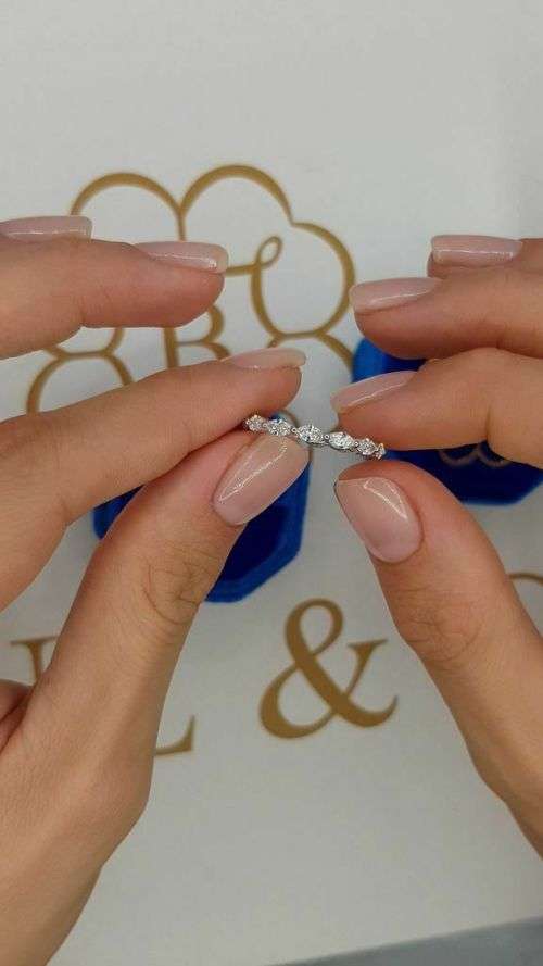 Elegant Dainty Silver Ring