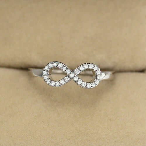 Silver Infinity Ring