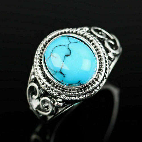 Silver Turquoise Ring