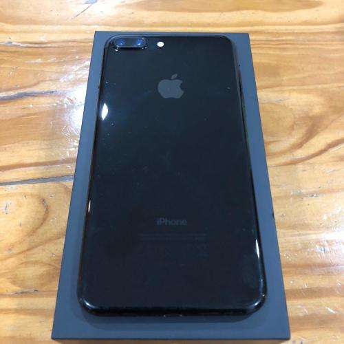 iPhone 7 Plus 128GB Jet Black + 11 Covers + iCare Warranty