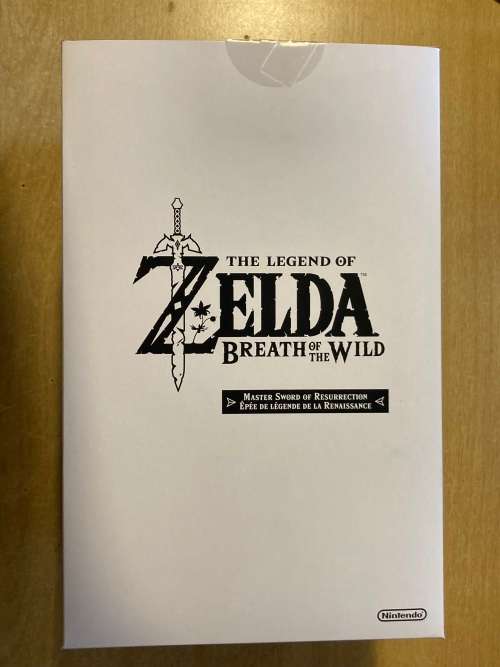 Master Sword of Resurrection Statue from The Legend of Zelda: Breath of the Wild  - Official