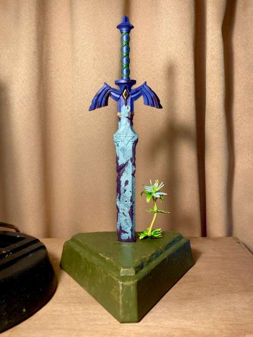 Master Sword of Resurrection Statue from The Legend of Zelda: Breath of the Wild  - Official