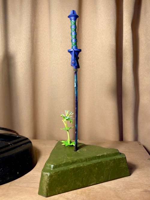 Master Sword of Resurrection Statue from The Legend of Zelda: Breath of the Wild  - Official