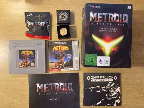 Metroid Samus Returns Special Edition/Legacy Edition - Complete in box - Nintendo 3DS