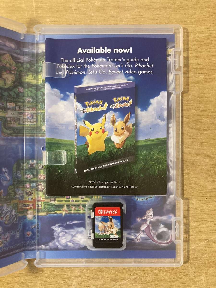Pokémon Lets Go, Eevee - Nintendo Switch - Game card/case only (see description for notes)