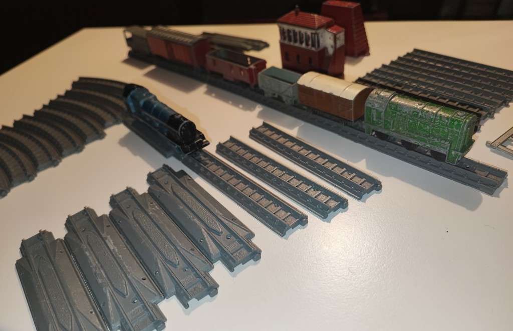 Lone Star Locos 1950s die cast 000 Guage train set