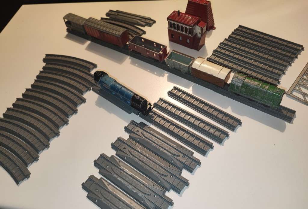 Lone Star Locos 1950s die cast 000 Guage train set