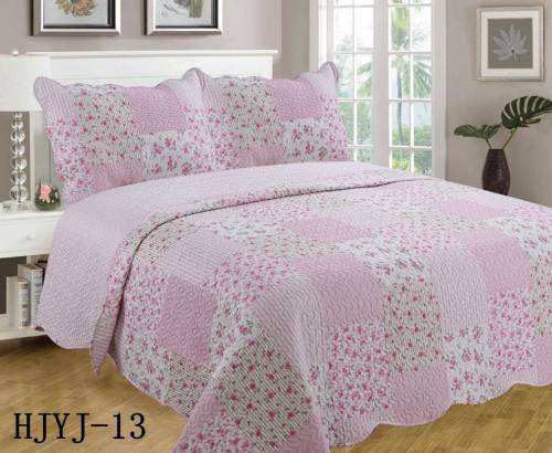 3PC QUILT SET 240cmx240 fits double & queen