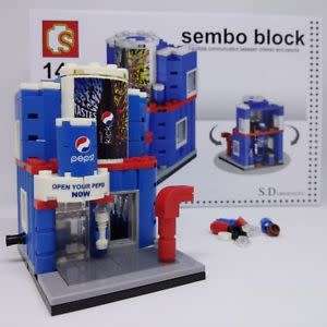SEMBO BLOCKS Pepsi Lego like
