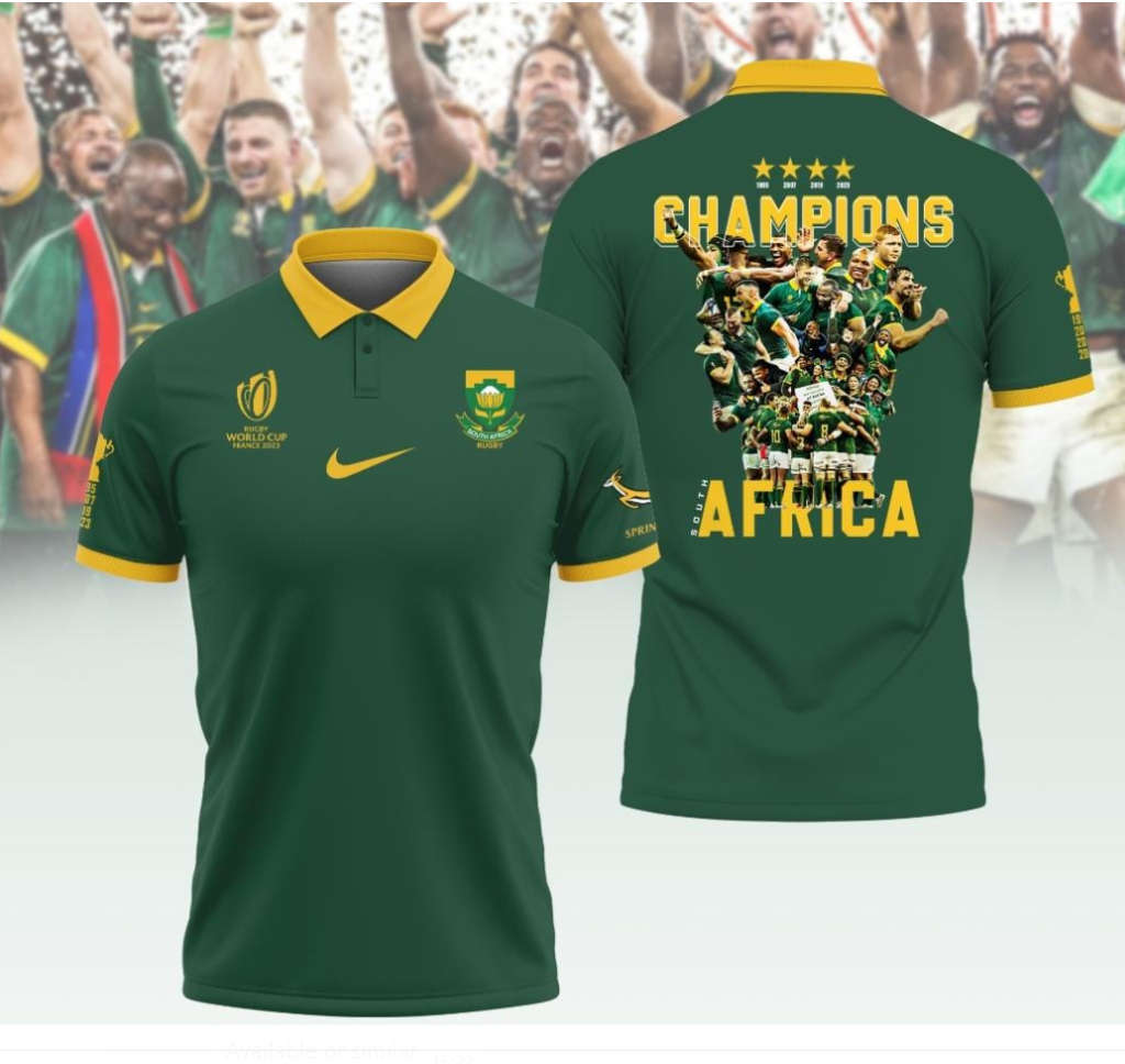 Limited edition***Springbok world cup memorial jersey 2023