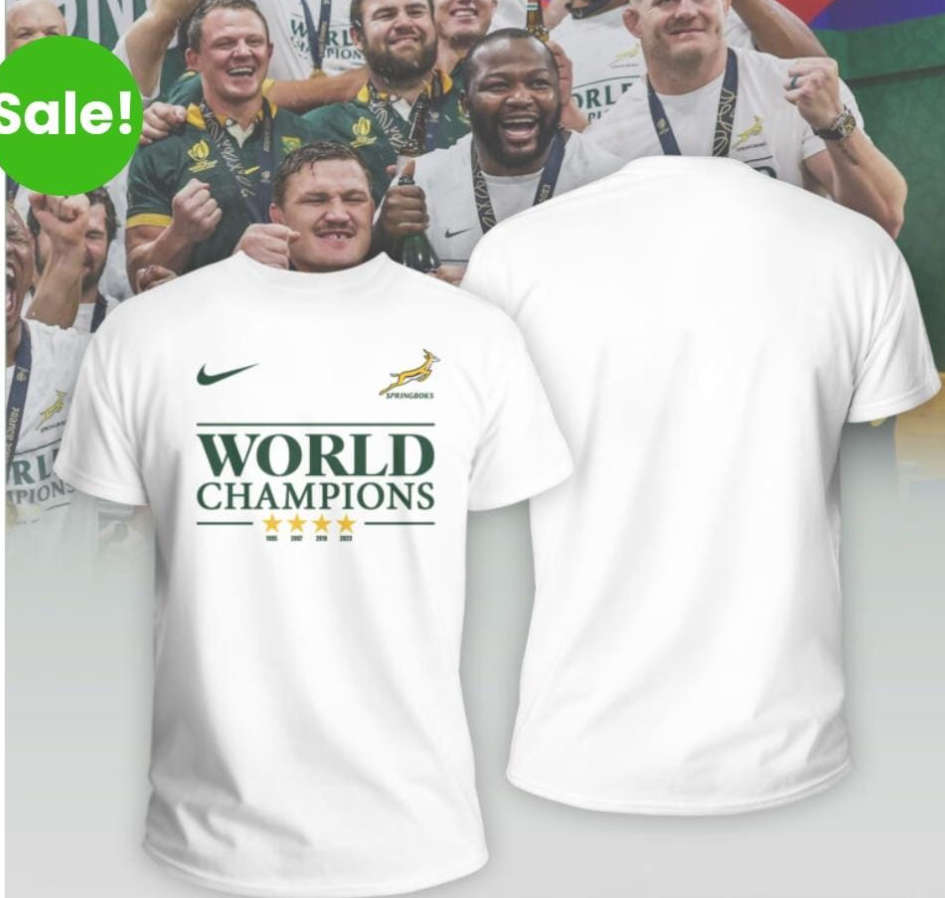 Limited edition*Springbok Rigby Championship t-shirt