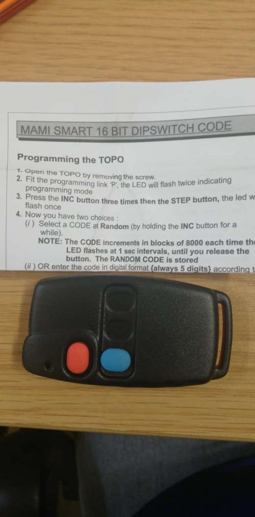 Mami 2 Channel Topo Tx