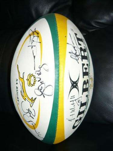 SPRINGBOK 2007 - SIGNED BALL