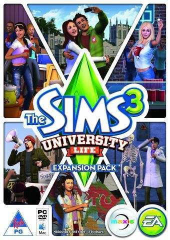The Sims 3: University Life Expansion Pack 9 (PC DVD-ROM)