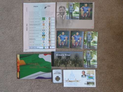 Collection of NELSON MANDELA History