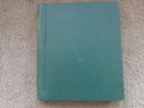OLD Stamp Album  with over 850 Mint/Used BRITISH Commonwealth Stamps