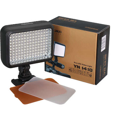 Yongnuo YN-1410 LED Video Light for Canon Nikon Pentax Panasonic SLR Cameras