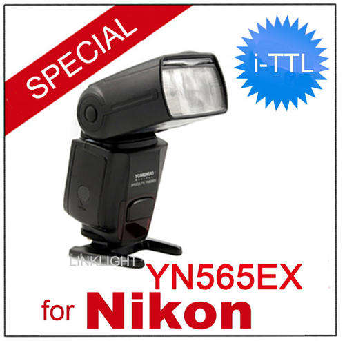 Yongnuo YN-565EX i-TTL Flash Speedlite for Nikon D5100 D5000 D3100 D3000