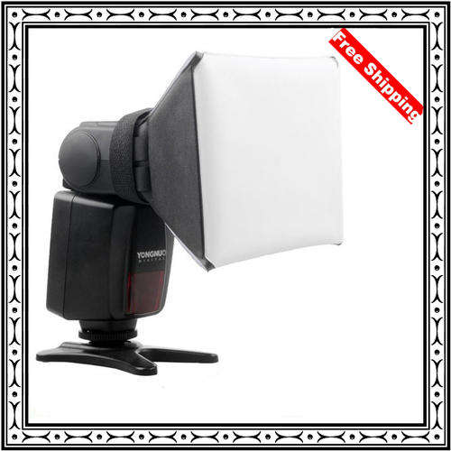 Universal Flash Diffuser Soft Box For Sony, Canon, Nikon,Sigma,Off-Camera white