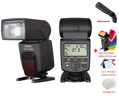 Yongnuo YN568EX TTL Master HSS 1/8000s Flash Speedlite for Nikon + 4 Gift