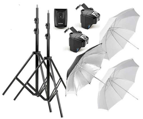 Pro Strobist Wireless Trigger Kit w/ Umbrellas Kit