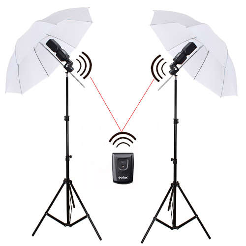Pro Strobist Wireless Trigger Kit w/ Umbrellas Kit