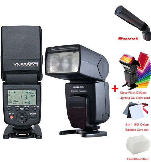 NEW Yongnuo YN-568EX II Master & Slave TTL Flash Speedlite with High-speed Sync for Canon
